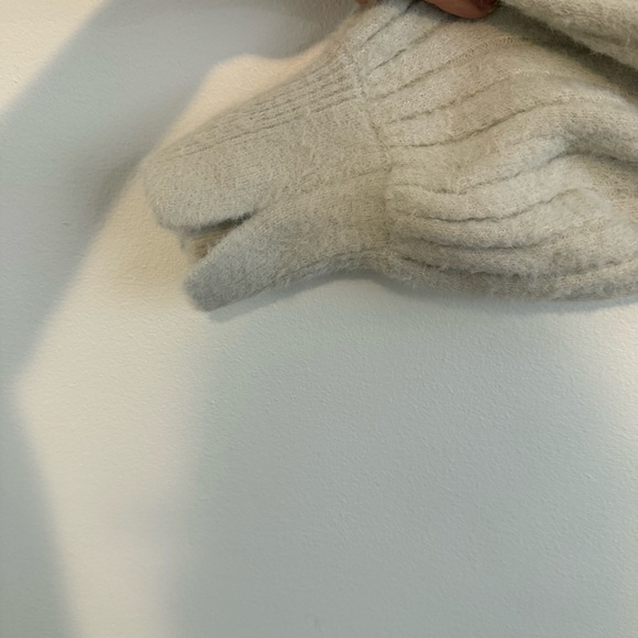 Aerie Buttercream Oversized Ribbed Sweater - Picture 6 of 7